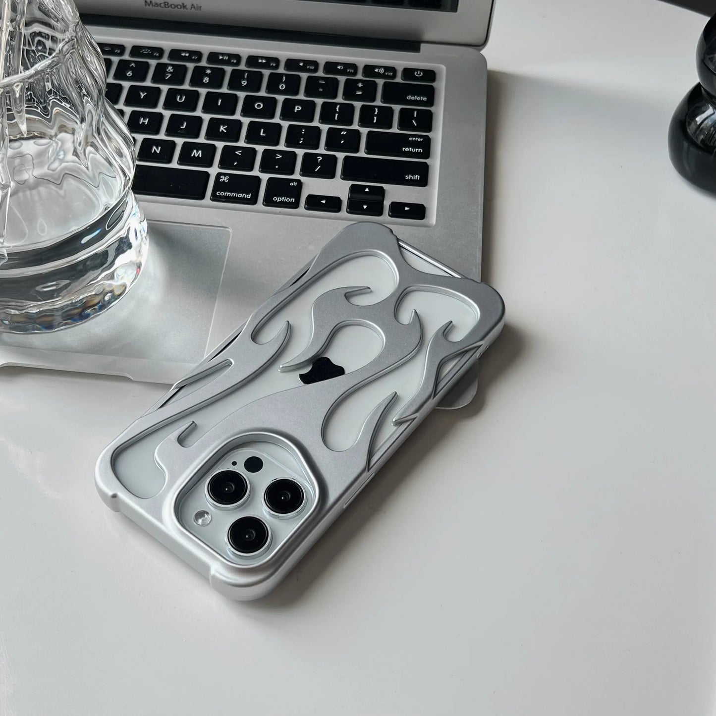 3D Flame Phone Case for iPhone