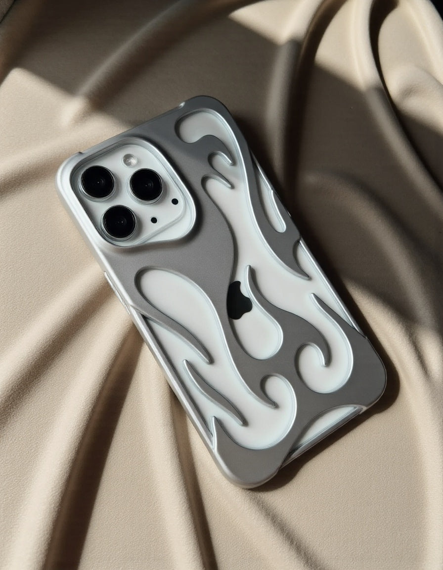 3D Flame Phone Case for iPhone